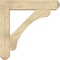 Ekena Millwork Legacy Craftsman Rough Sawn Bracket w/ Offset Brace, Douglas Fir, 8"W x 38"D x 38"H BKT0806X38X38LEC04RDF - alternate 2